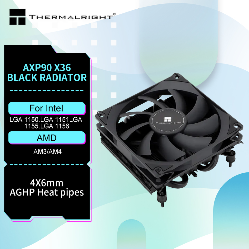Cpu Cooler - Thermalright AXP-90 X36 Black CPU Air