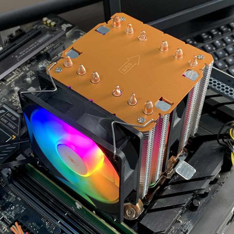 Air-cooled CPU Cooler 90mm RGB - огляд і ціна Air Cooler Cpu