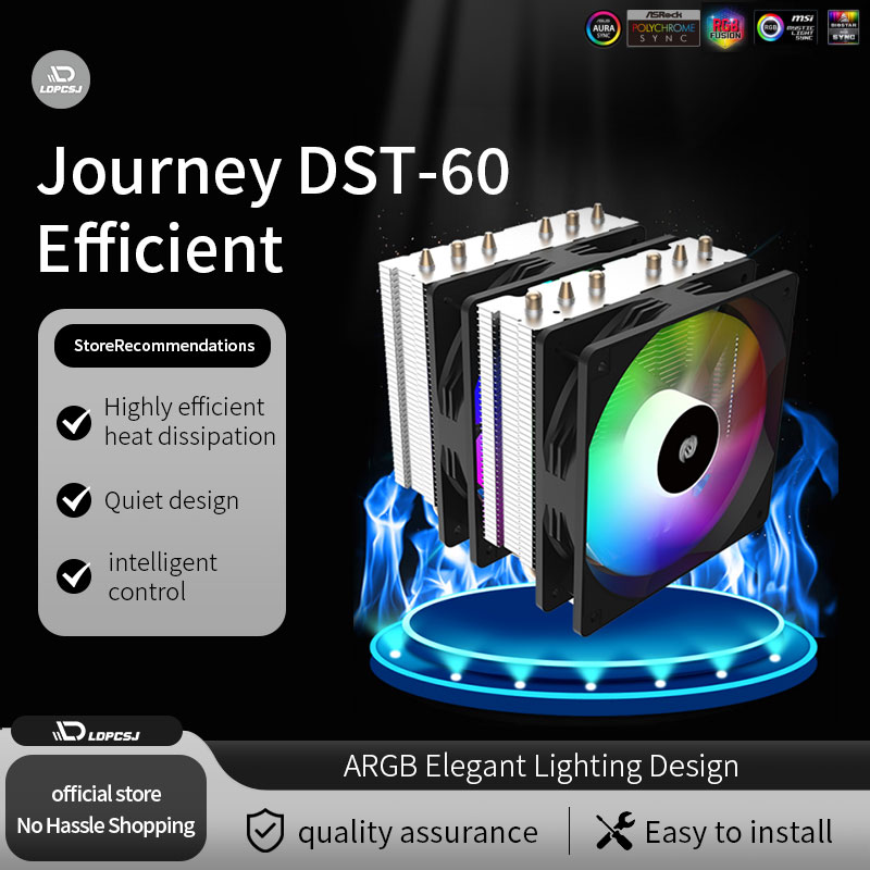 LDPCSJ  Journey DST-60 Dual To - огляд і ціна Air Cooler Cpu