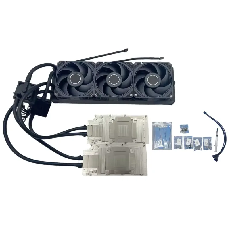 Dual GPU Liquid Cooler for RTX - огляд і ціна Aio Liquid Cooler