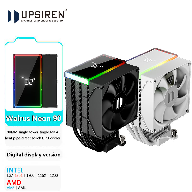 UPSIREN Walrus Neon 90 Digital - огляд і ціна Cpu Heatsink