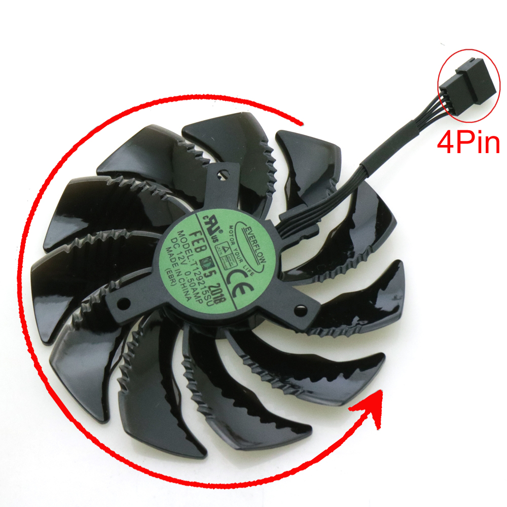 T129215SU 12V 0.50A 86mm VGA F - огляд і ціна Cpu Heatsink