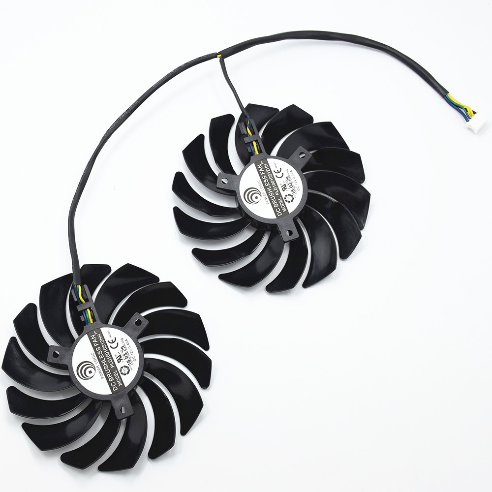2Pcs 95mm PLD10010S12HH Video  - огляд і ціна Cpu Heatsink