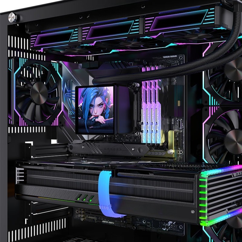 DIY Animated Screen Magnetic T - огляд і ціна Aio Liquid Cooler