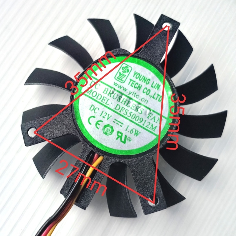 1PC New for DFS500912L DFS5009 - огляд і ціна Cpu Heatsink