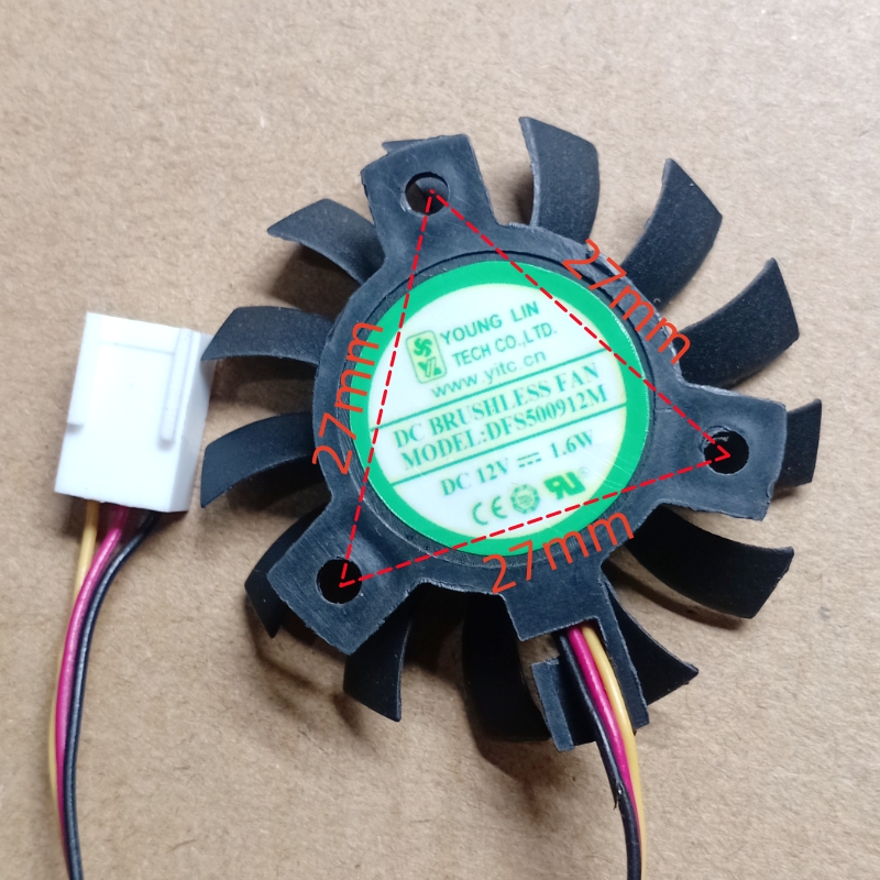 1PC New for DFS500912L DFS5009 - огляд і ціна Cpu Heatsink