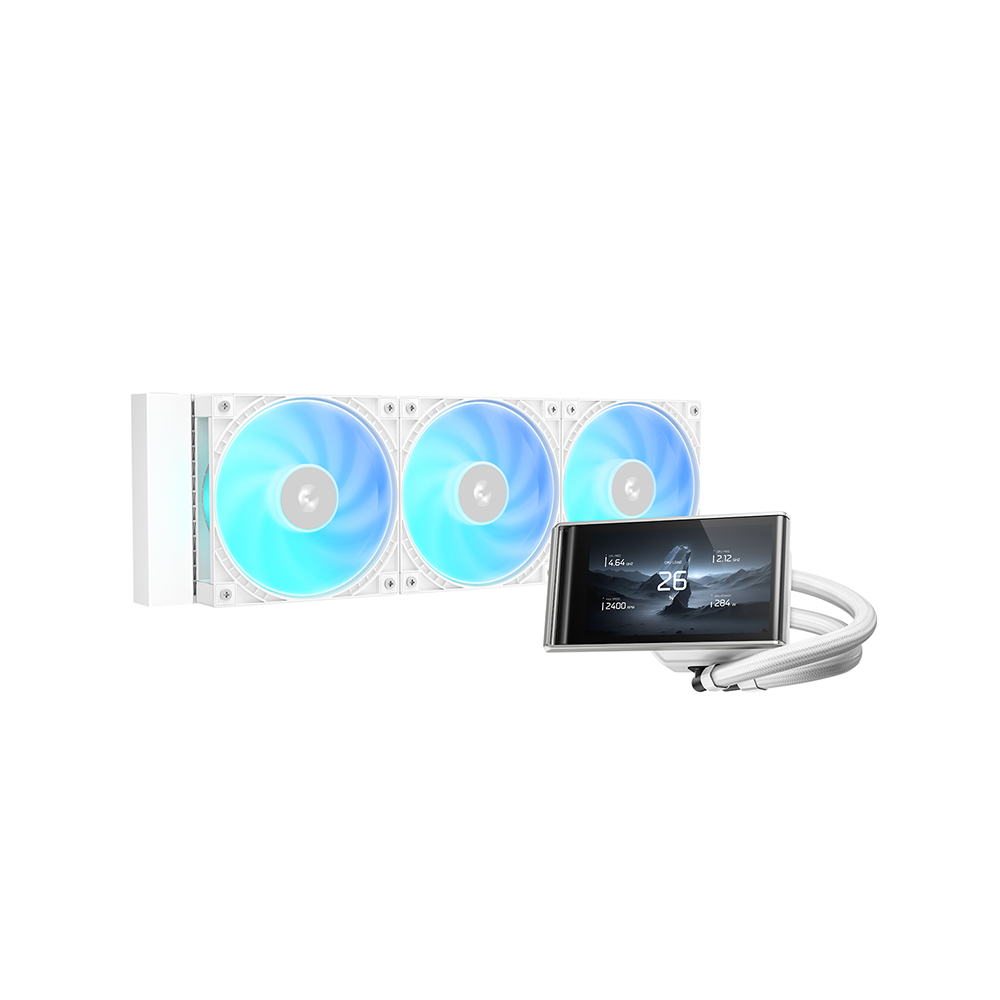 WH 360mm AIO Liquid Cooler Whi - огляд і ціна Aio Liquid Cooler