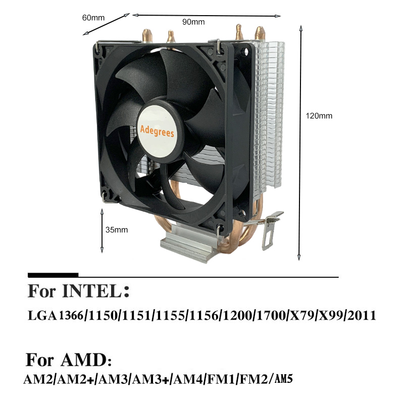 X99 CPU Air Cooler PC Processo - огляд і ціна Cpu Cooler